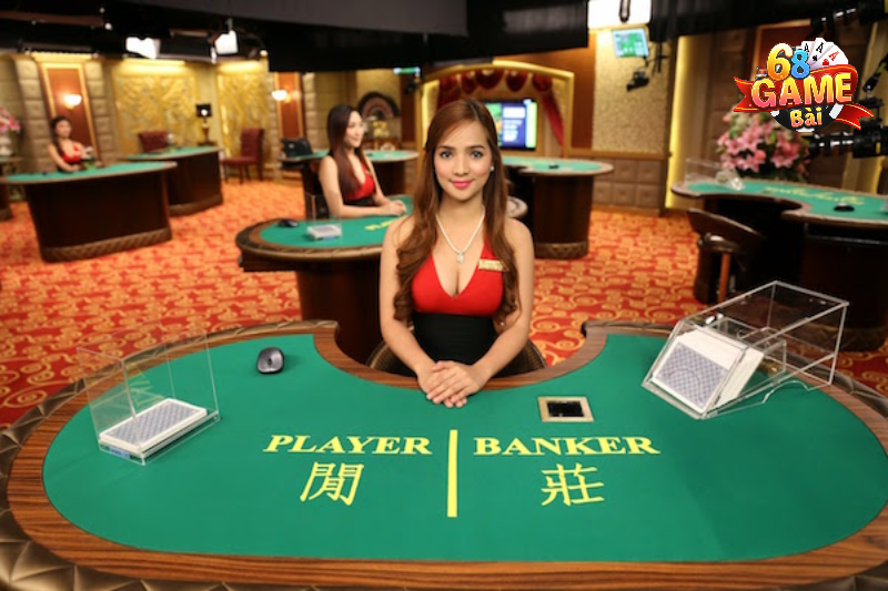 Bài Baccarat kinh điển tại live casino 68GB